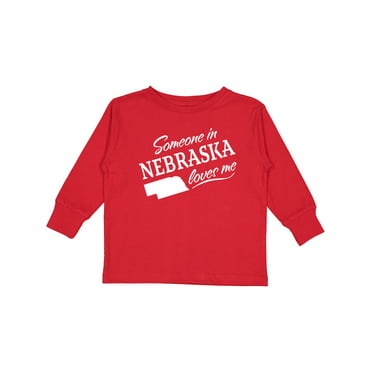 Toddler/Kids Long Sleeve T-Shirt My Grandpa in Montana Loves Me 